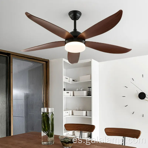 Luces de ventilador de techo de 52 pulgadas Volumen de aire grande